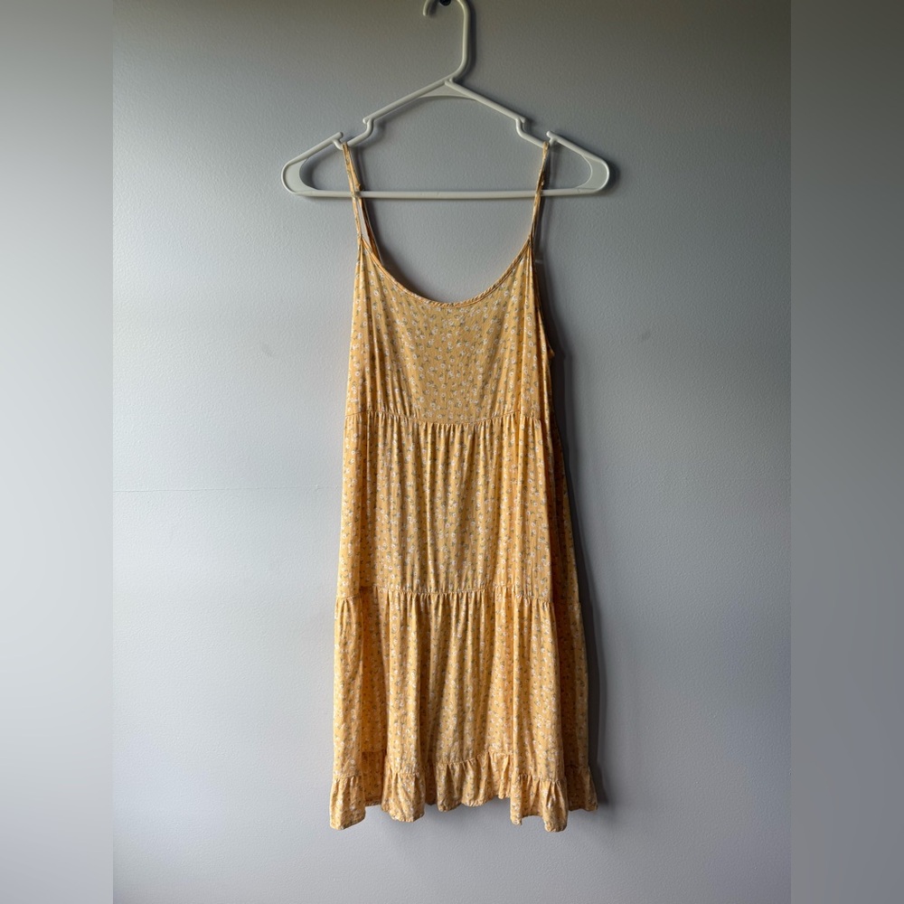 Pink Rose Midi Dress Womens Size Small